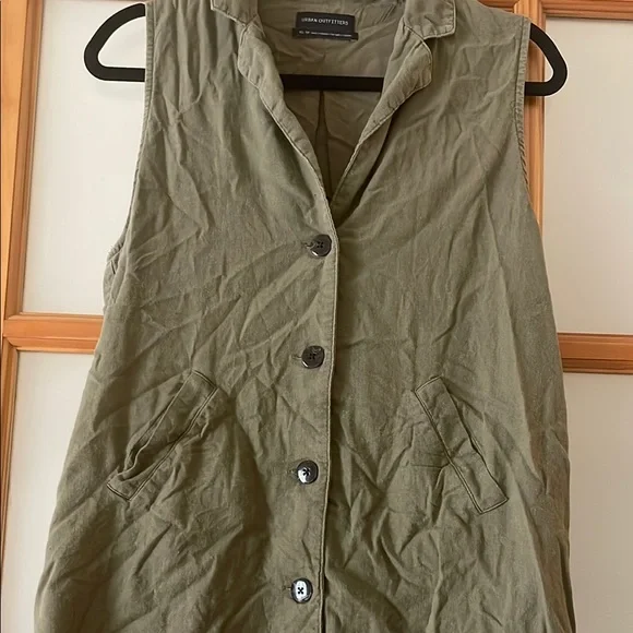 Urban Outfitters, Army Green, Shirt dress size XS - Picture 4 of 7